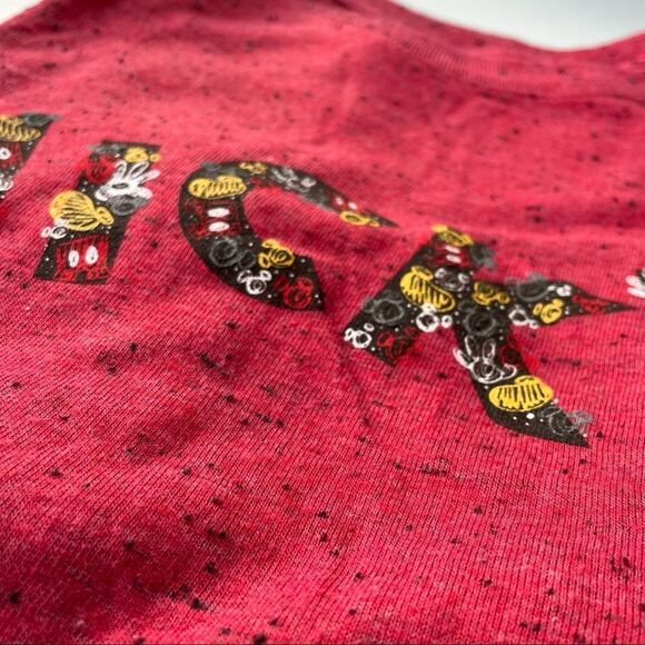 Disney Mickey Burnout Muscle Tank Sz M - Picture 6 of 6